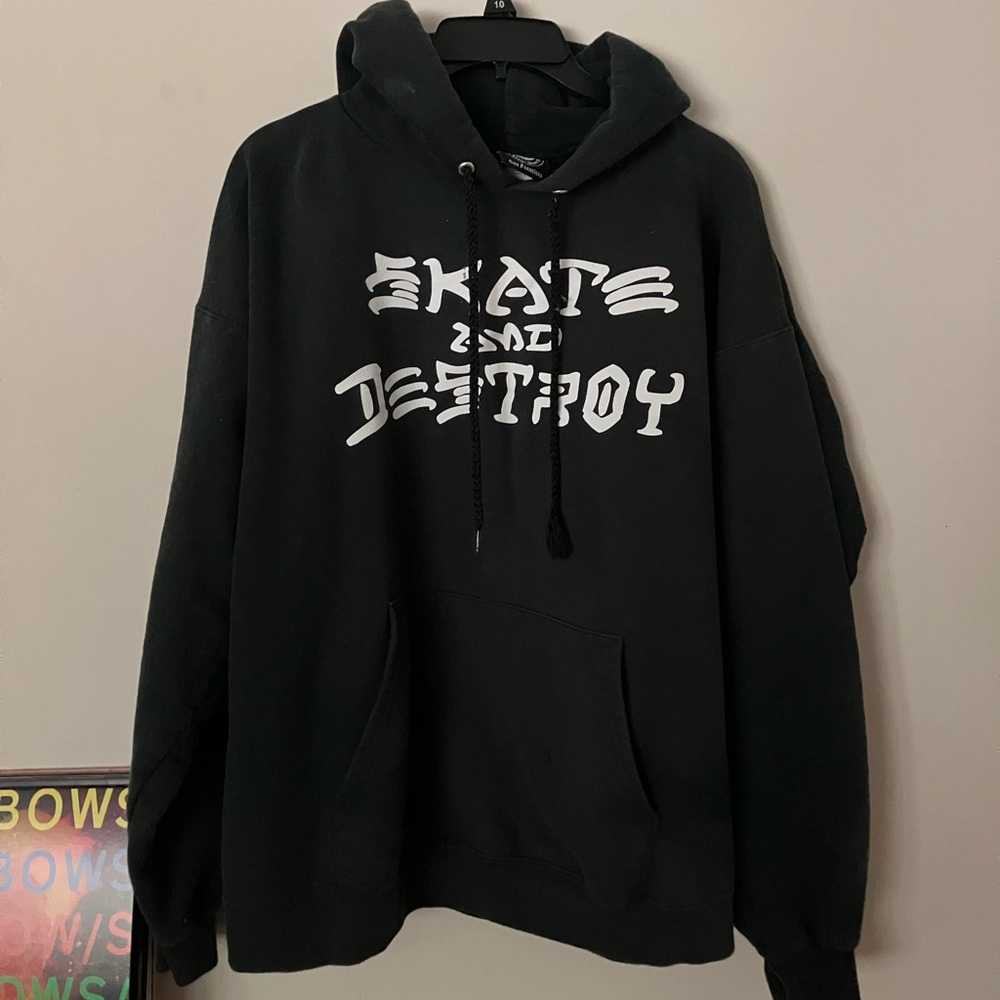 Skate and destroy hoodie